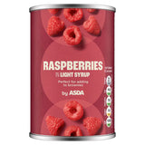 ASDA Raspberries in Light Syrup 300g