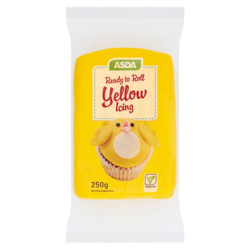 ASDA Ready to Roll Yellow Icing - McGrocer