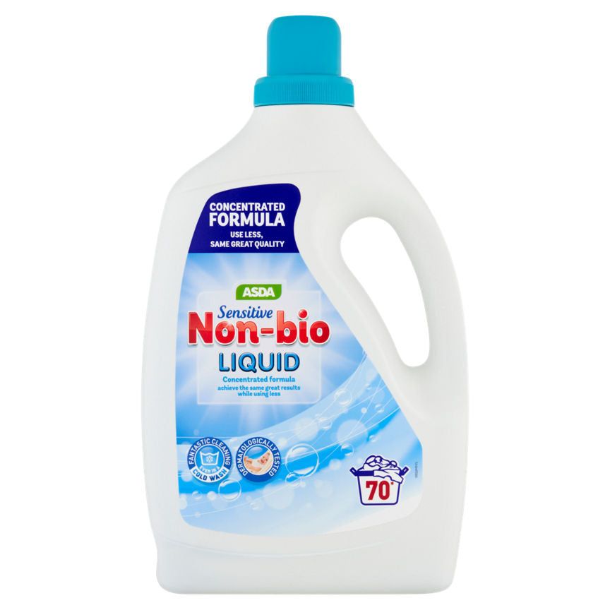 ASDA Sensitive Non-Bio Liquid 2.10 Litres - McGrocer