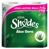 ASDA Shades Aloe Vera Toilet Tissue 4 Rolls