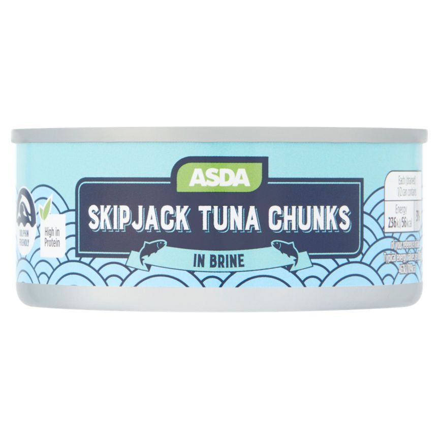 ASDA Skipjack Tuna Chunks in Brine