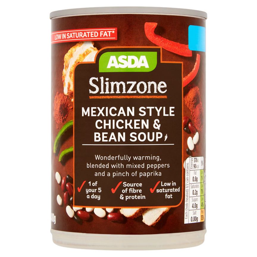 ASDA Slimzone Mexican Style Chicken & Bean Soup