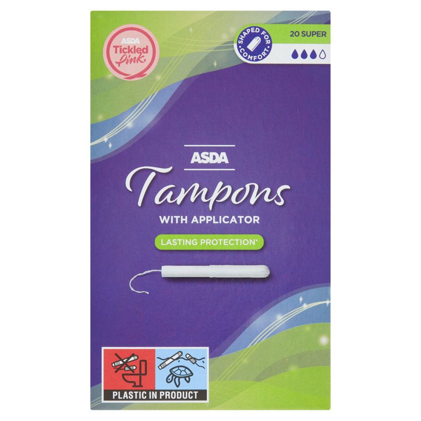 ASDA Super Applicator Tampons