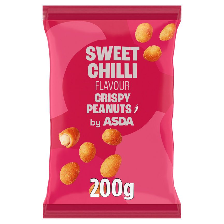 ASDA Sweet Chilli Flavour Crispy Peanuts 200g