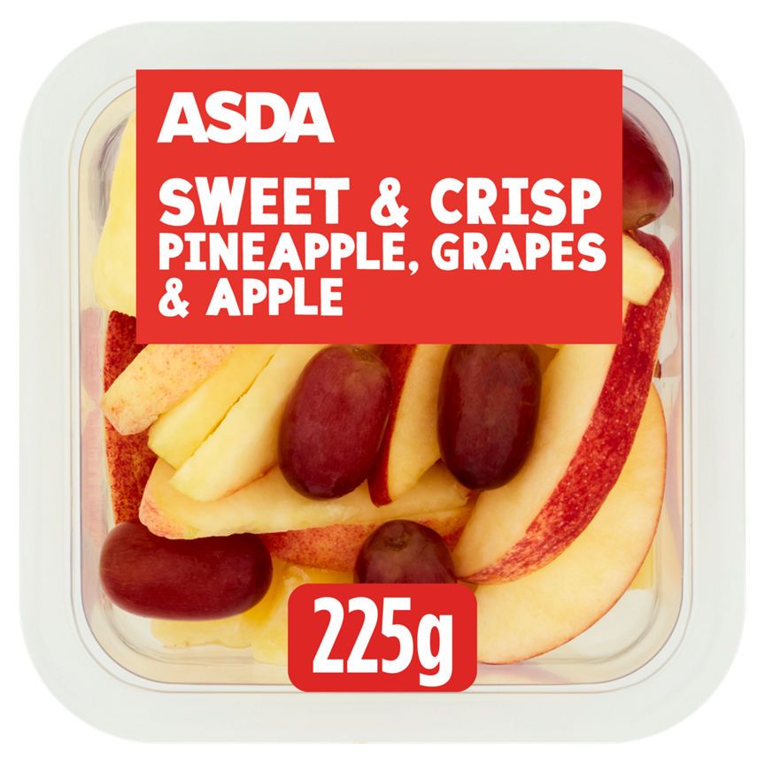 ASDA Sweet & Crisp Pineapple, Grapes & Apple 225g