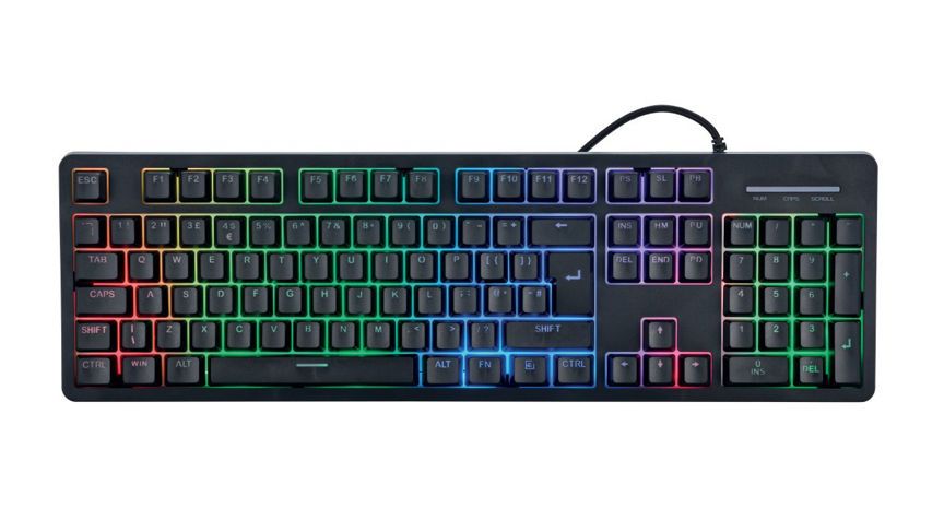 ASDA Tech Rainbow Gaming Keyboard - McGrocer