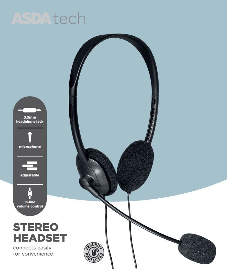 ASDA Tech Stereo Headset