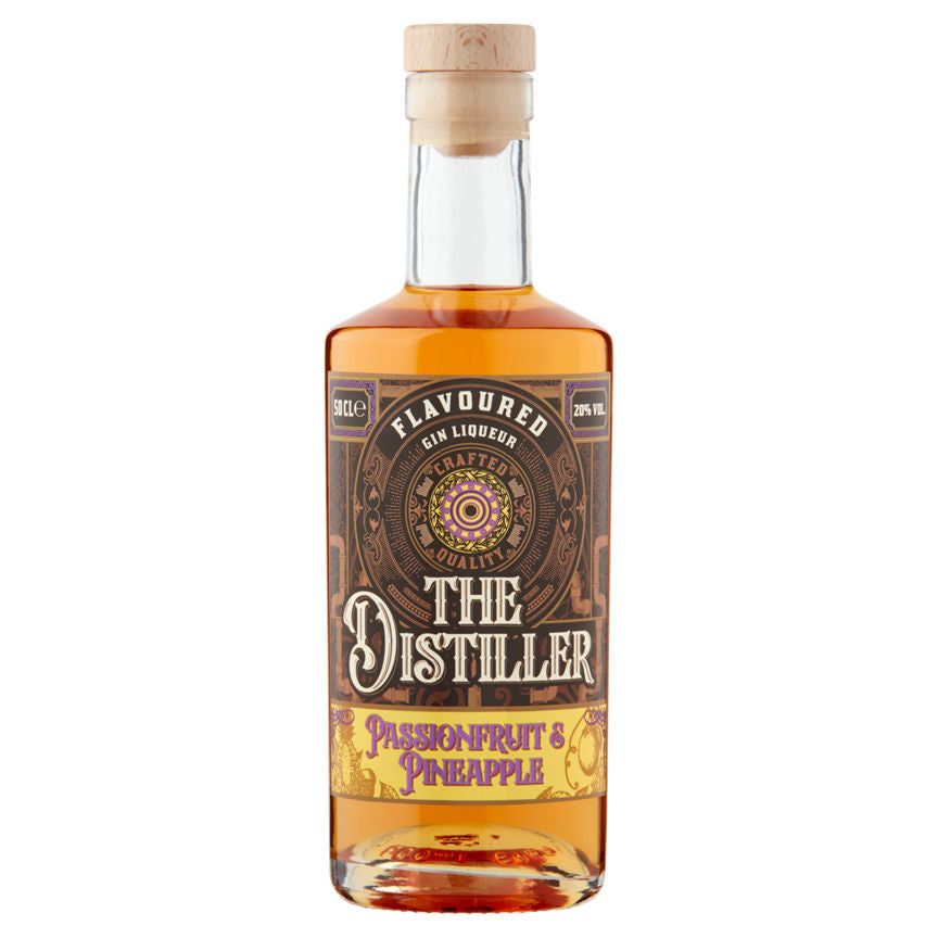 ASDA The Distiller Passionfruit & Pineapple Flavoured Gin Liqueur