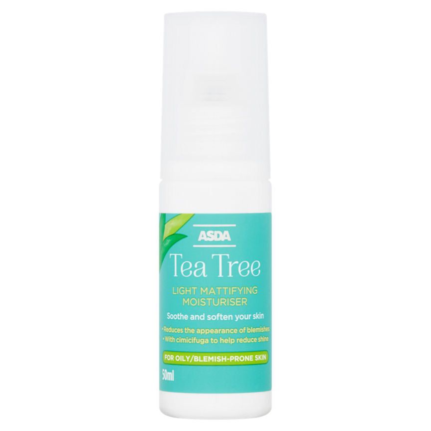 ASDA The Skin System Light Mattifying Tea Tree Moisturiser