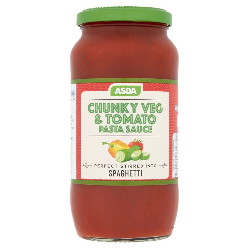 ASDA Tomato & Chunky Vegetable Pasta Sauce