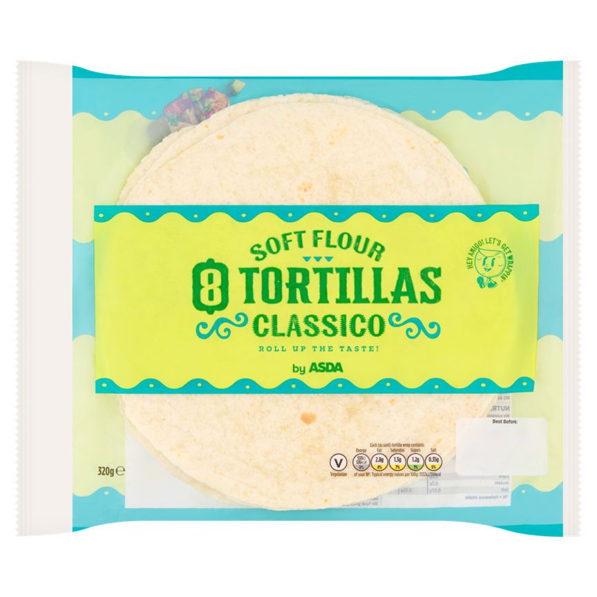 ASDA  Tortillas Classico 320g