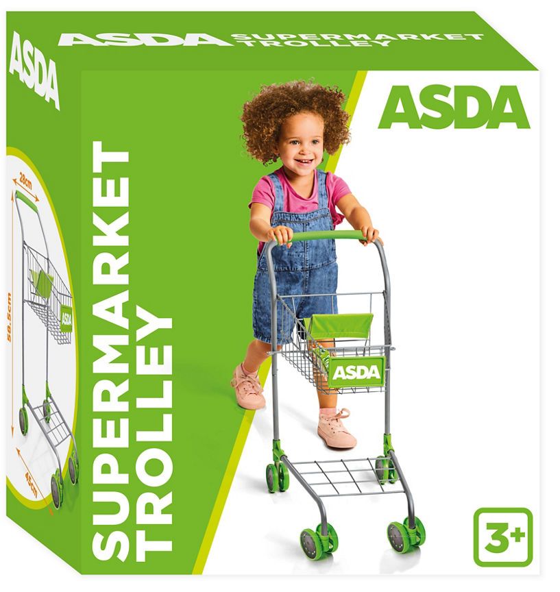 ASDA Toy Supermarket Trolley (3+ Years)