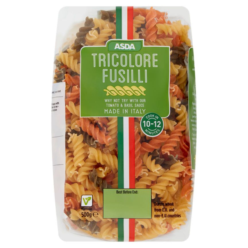 ASDA Tricolore Fusilli