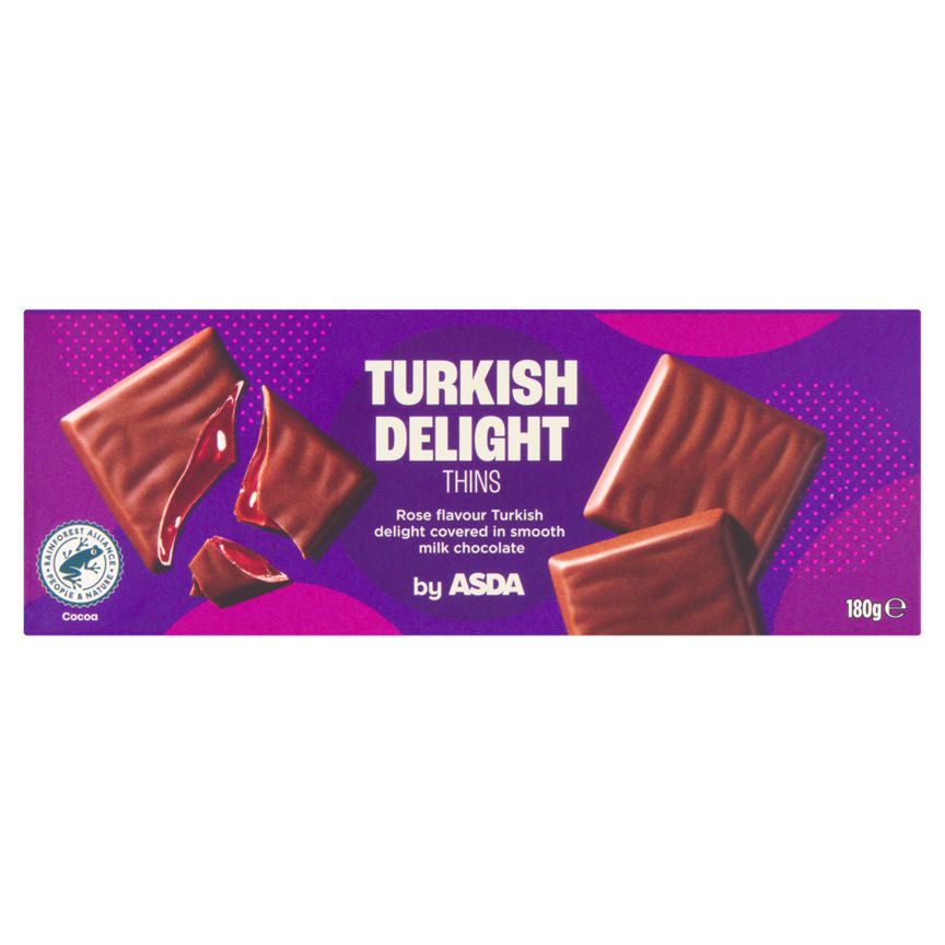 ASDA Turkish Delight Thins 180g