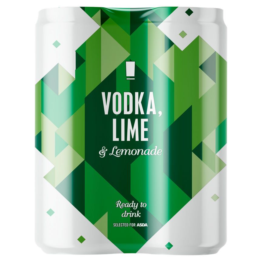 ASDA Vodka, Lime & Lemonade