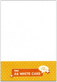 ASDA White A4 Card Pack