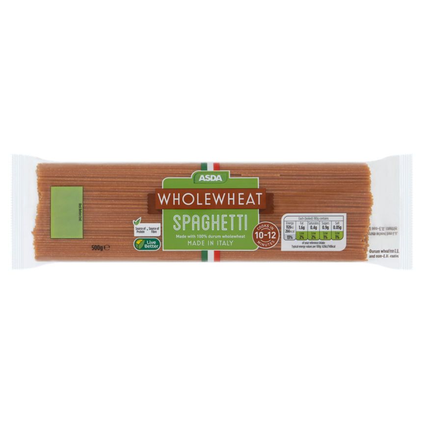 ASDA Wholewheat Spaghetti 500g