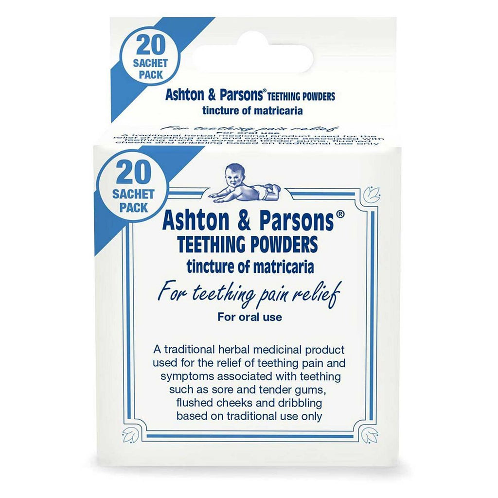 Ashton & Parsons Teething Powders - 20 Sachets