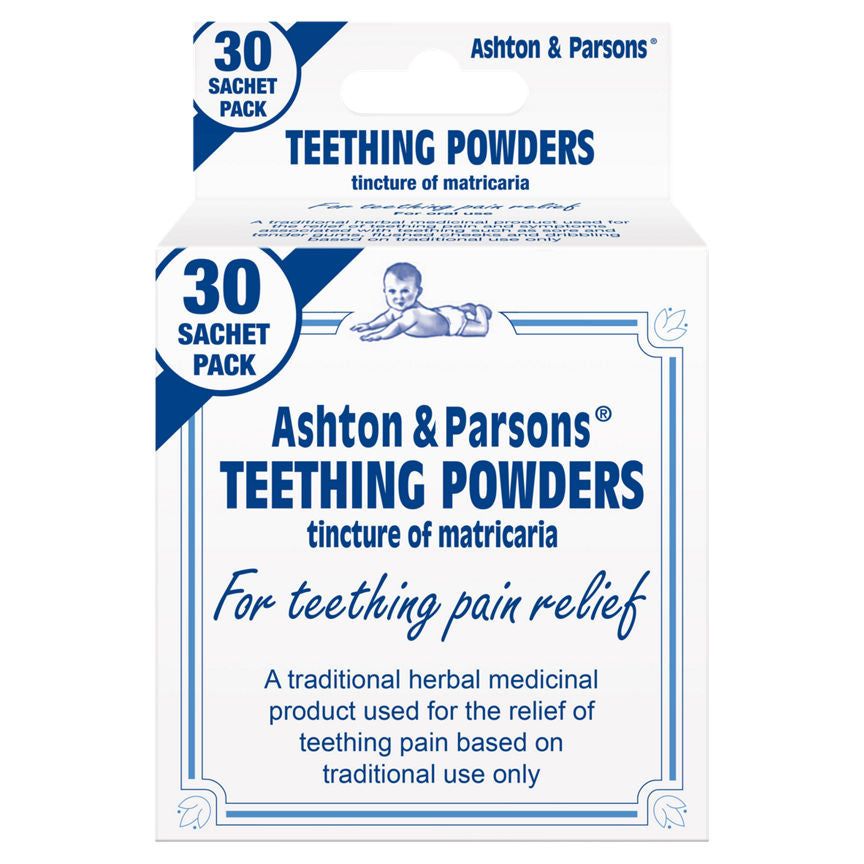 Ashton & Parsons Teething Powders 30 Sachet