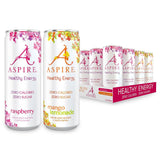 Aspire Mango Lemonade and Raspberry, 12 x 330ml