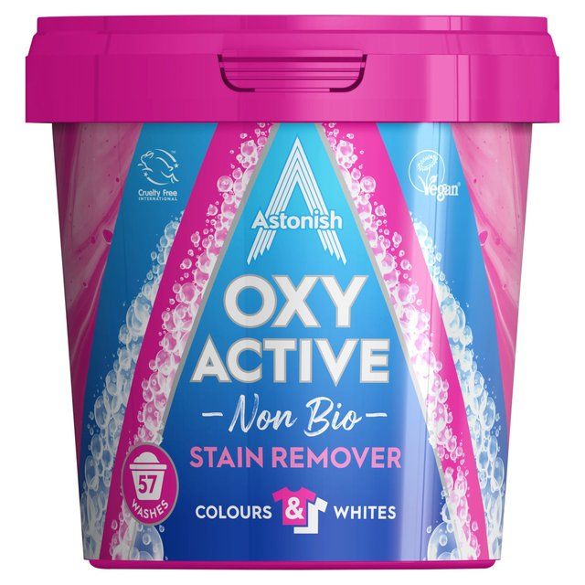 Astonish Oxy Active Non Bio Stain Remover   1.25kg