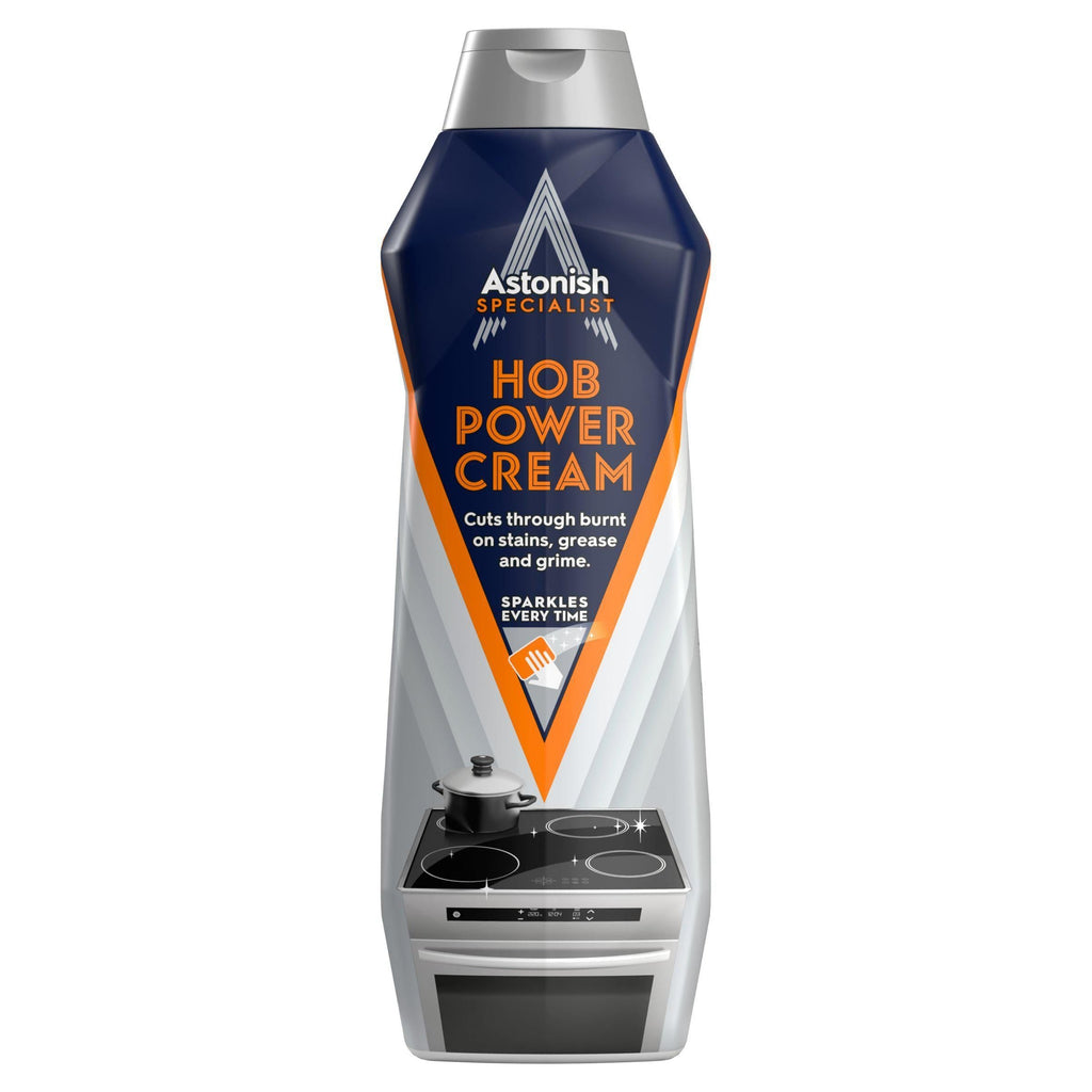 Astonish Specialist Hob Cream Antibacterial Zesty Lemon Cleaner 500ml