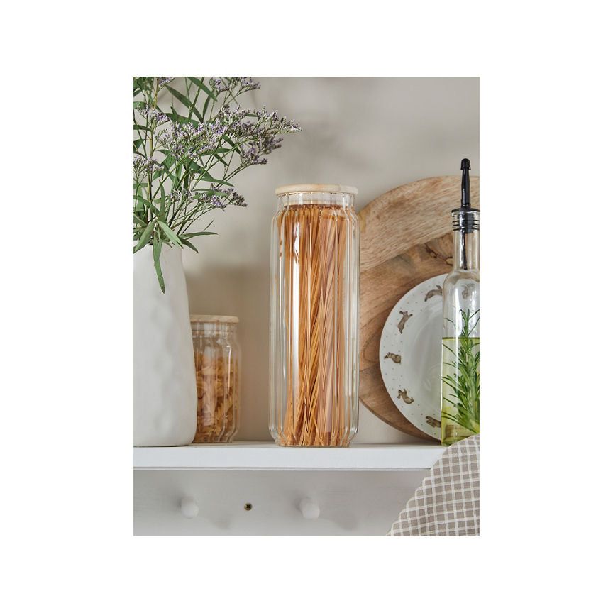 At Home with Stacey Solomon Clear Glass Canister Medium