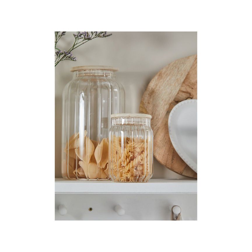 At Home with Stacey Solomon Clear Glass Canister Small