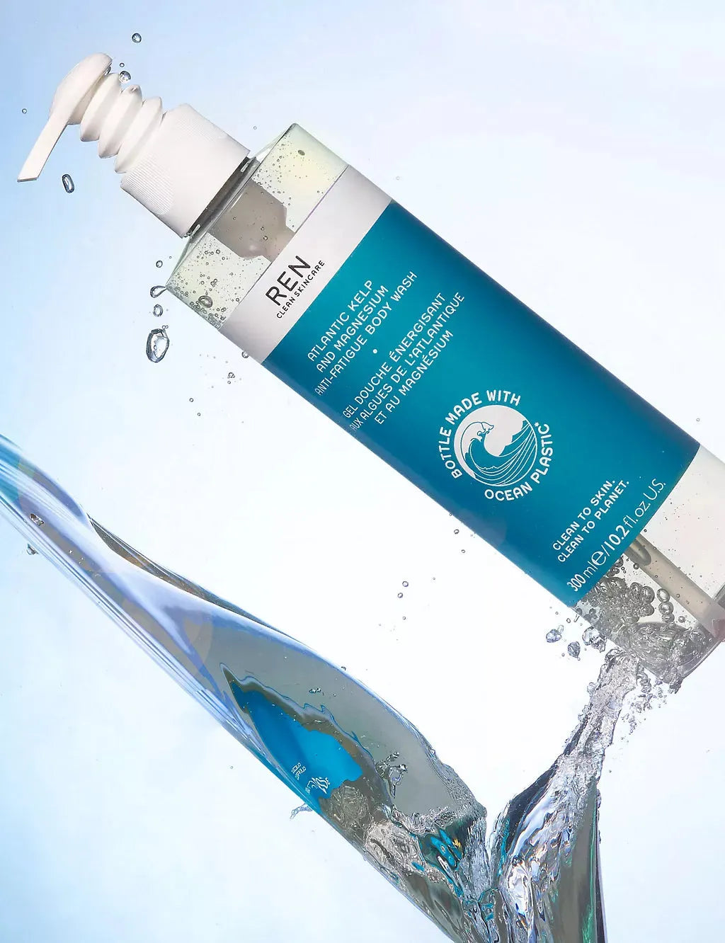 Atlantic Kelp & Magnesium Anti-Fatigue Body Wash 300ml - McGrocer