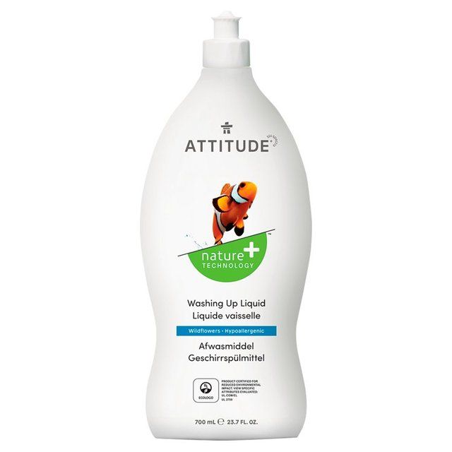 Attitude Eco-Friendly Washing Up Liquid Wildflowers   700ml