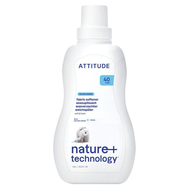 Attitude Fabric Softener Wildflower 40 Washes   1L - McGrocer