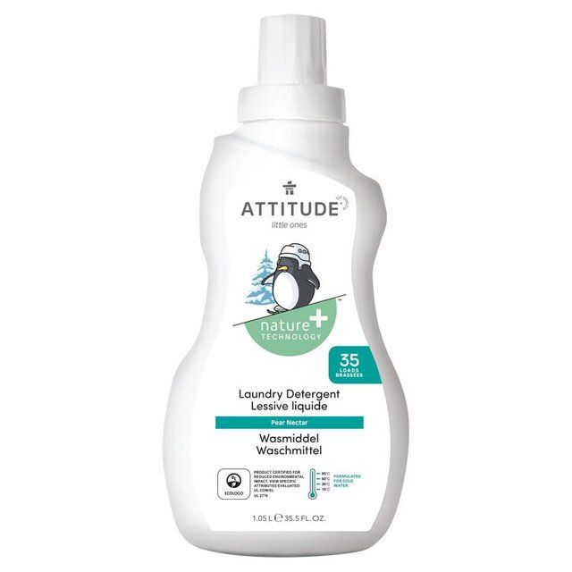 Attitude Little Ones Laundry Detergent Pear Nectar 35 Loads   1050ml - McGrocer