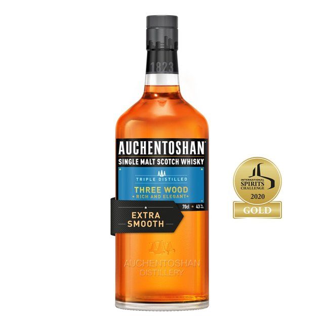 Auchentoshan Three Wood Single Malt Scotch Whisky   70cl - McGrocer