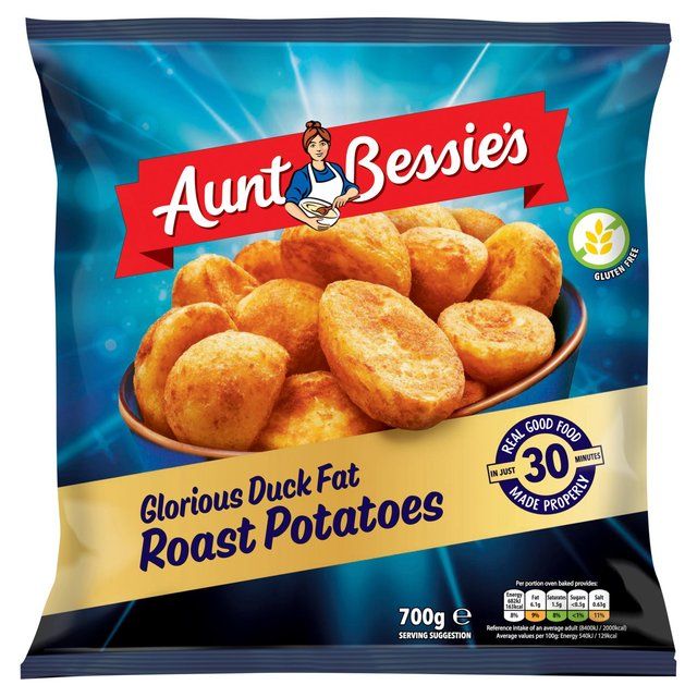 Aunt Bessie's Duck Fat Roast Potatoes   700g - McGrocer