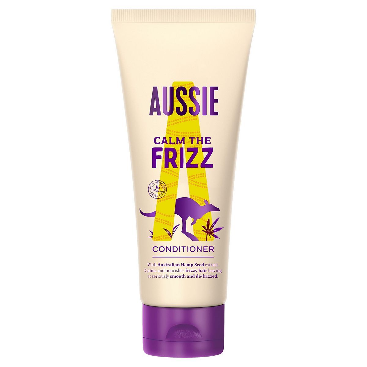 Aussie Calm The Frizz Hemp Vegan Hair Conditioner 200ml - McGrocer
