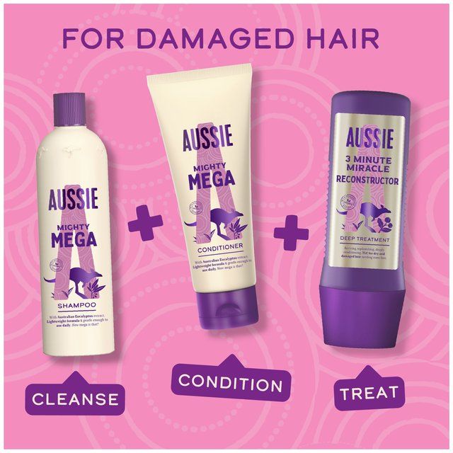 Aussie Mega Shampoo   300ml - McGrocer