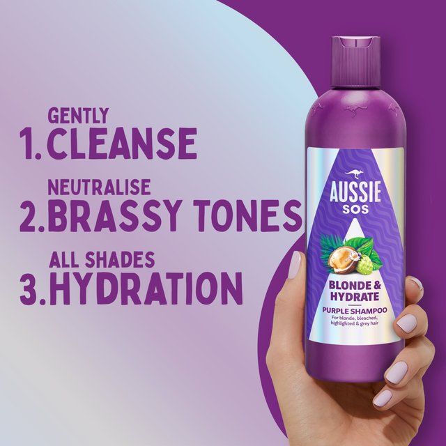 Aussie Sos Blonde & Hydrate Shampoo    300ml - McGrocer