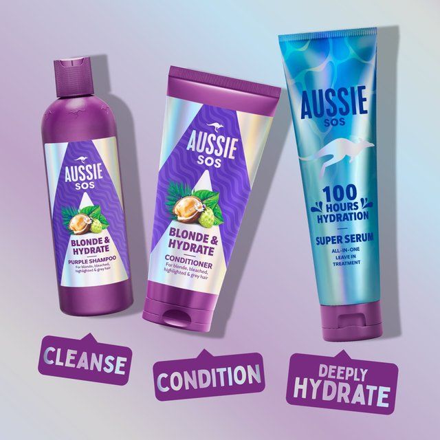 Aussie Sos Blonde & Hydrate Shampoo    300ml - McGrocer