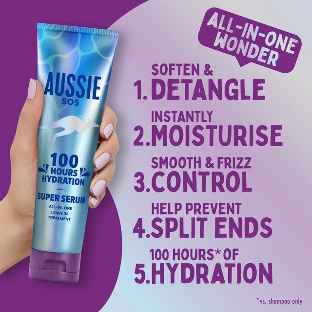 Aussie Sos Super Serum Leave In Treatment    160ml - McGrocer