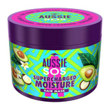 Aussie SOS Supercharged Moisture Vegan Hair Mask, 450ml