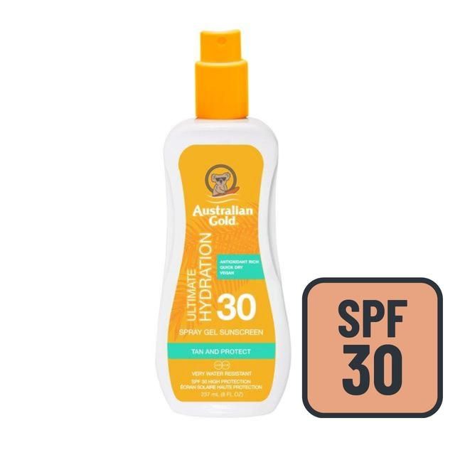 Australian Gold SPF 30 Sunscreen Clear Spray   237ml