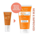 Avène Very High Protection Sun Cream Spf50+ 50Ml - McGrocer