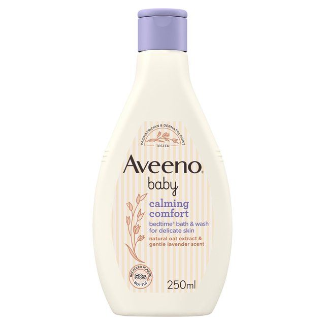 Aveeno Baby Calming Comfort Bedtime Bath & Wash   250ml