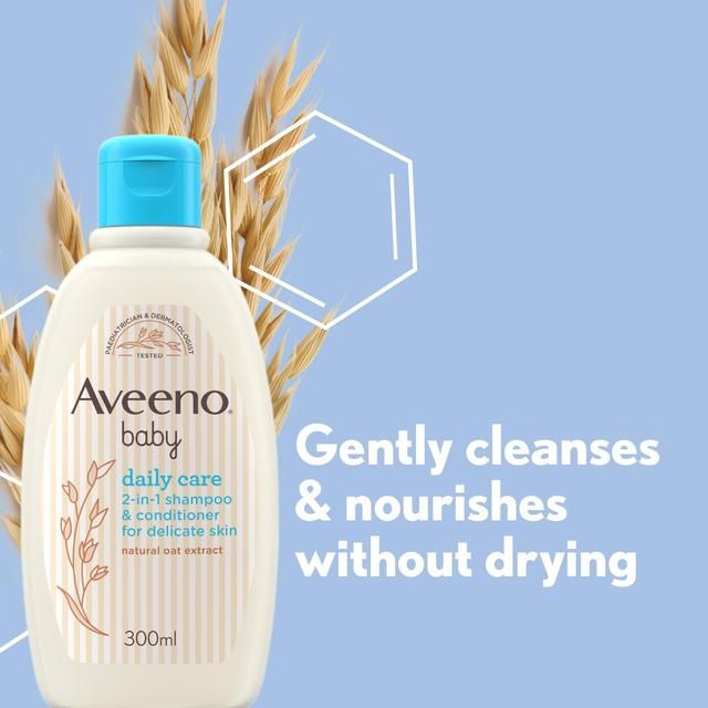 Aveeno Baby Daily Care 2-in-1 Shampoo & Conditioner   250ml - McGrocer