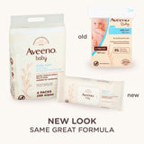 Aveeno Baby Daily Care Wipes   4 x 72 per pack