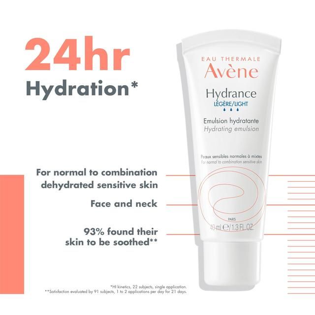 Avene Hydrance Light Emulsion for normal to combination skin   40ml