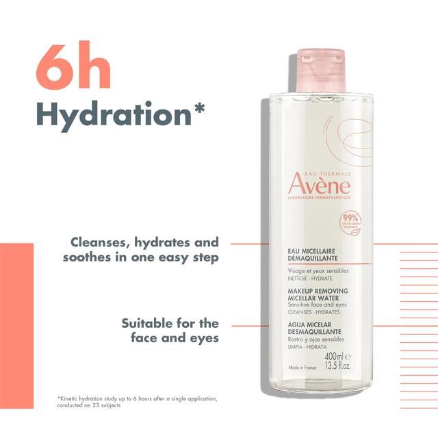 Avene Micellar Lotion Cleanser & Make-Up Remover   400ml