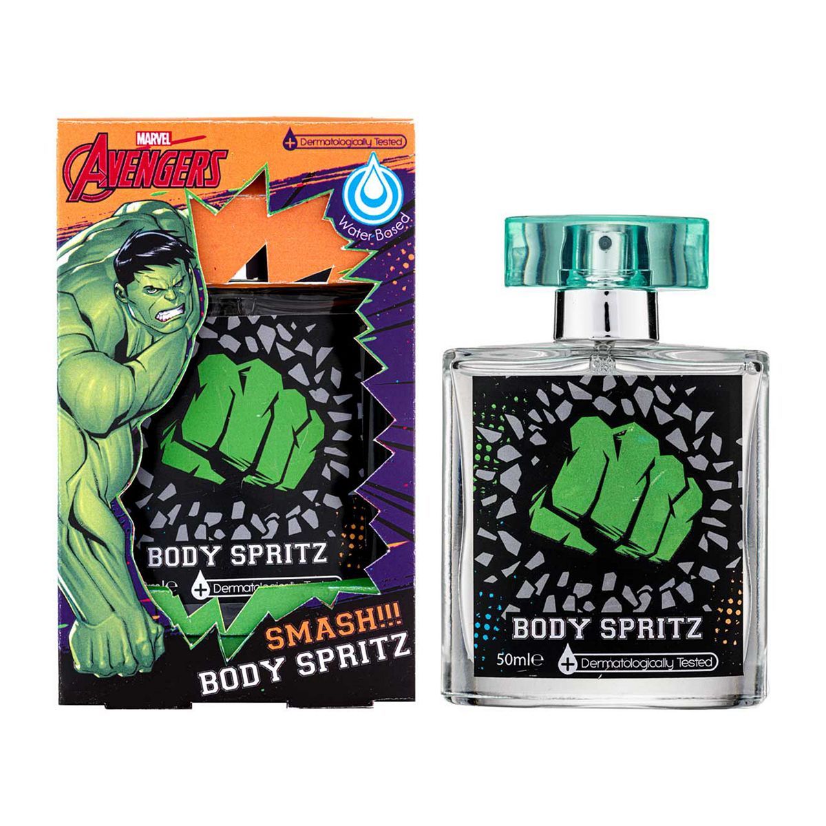 Avengers Hulk Smash Body Spritz 50ml - McGrocer