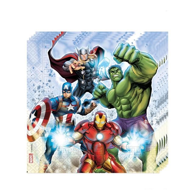 Avengers Paper Napkins   20 per pack