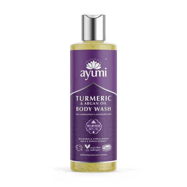 Ayumi Naturals Turmeric & Argan Body Wash 250ml - McGrocer